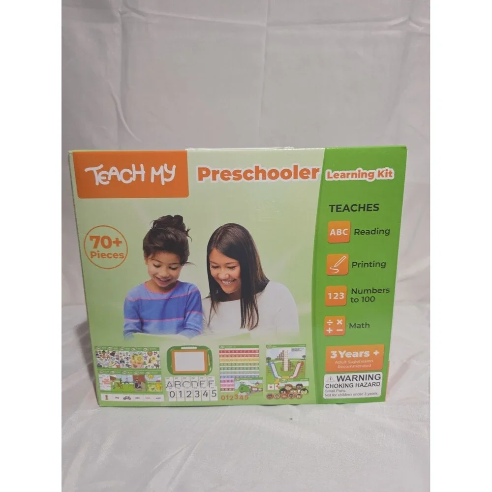 Teach My Preschooler Learning Kit - Sealed New